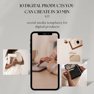 Digital Products You Can Create In 30 min To Make Passive Income
